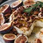 Honeyed Fig and Pecan Baked Brie Recipe