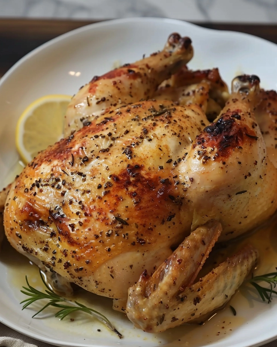 Crispy Mediterranean Roasted Chicken Recipe - Recipe Image