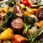 Flavor-Packed Sheet Pan Sausage and Veggies Recipe