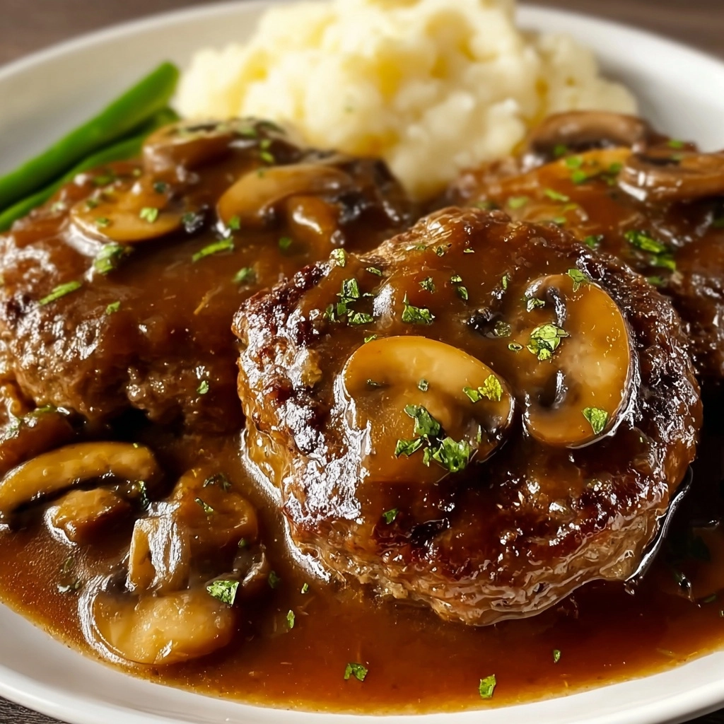 Bobby Flay Salisbury Steak Recipe - Recipe Image
