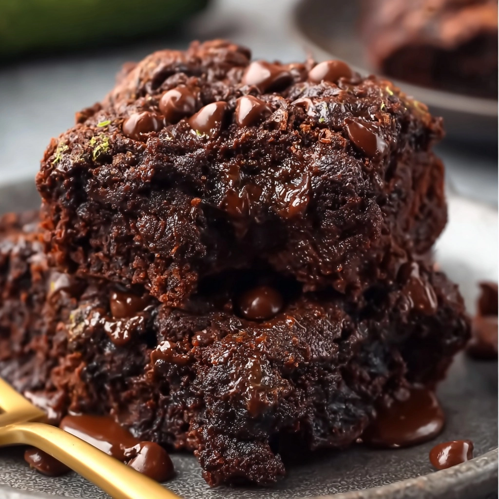 Almond Flour Zucchini Brownies Recipe - Recipe Image