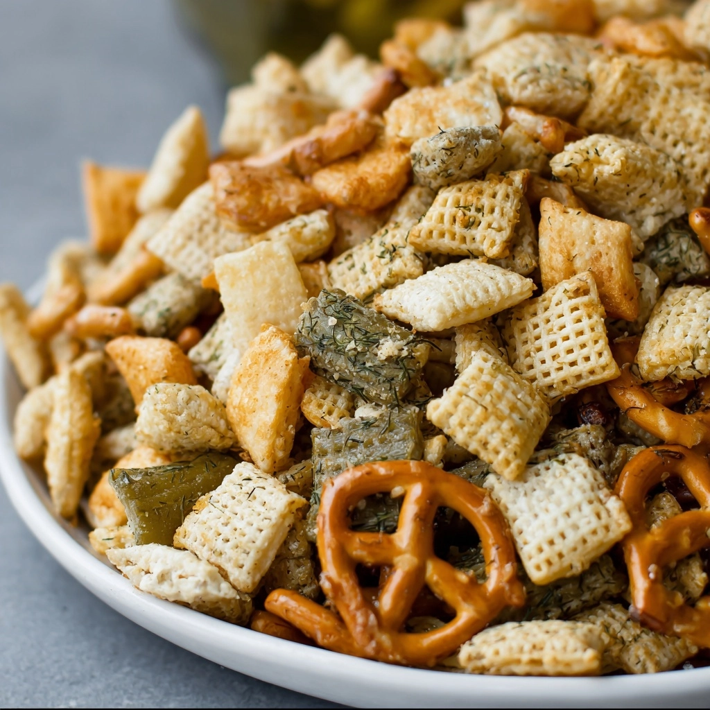 Dill Pickle Chex Mix Recipe
