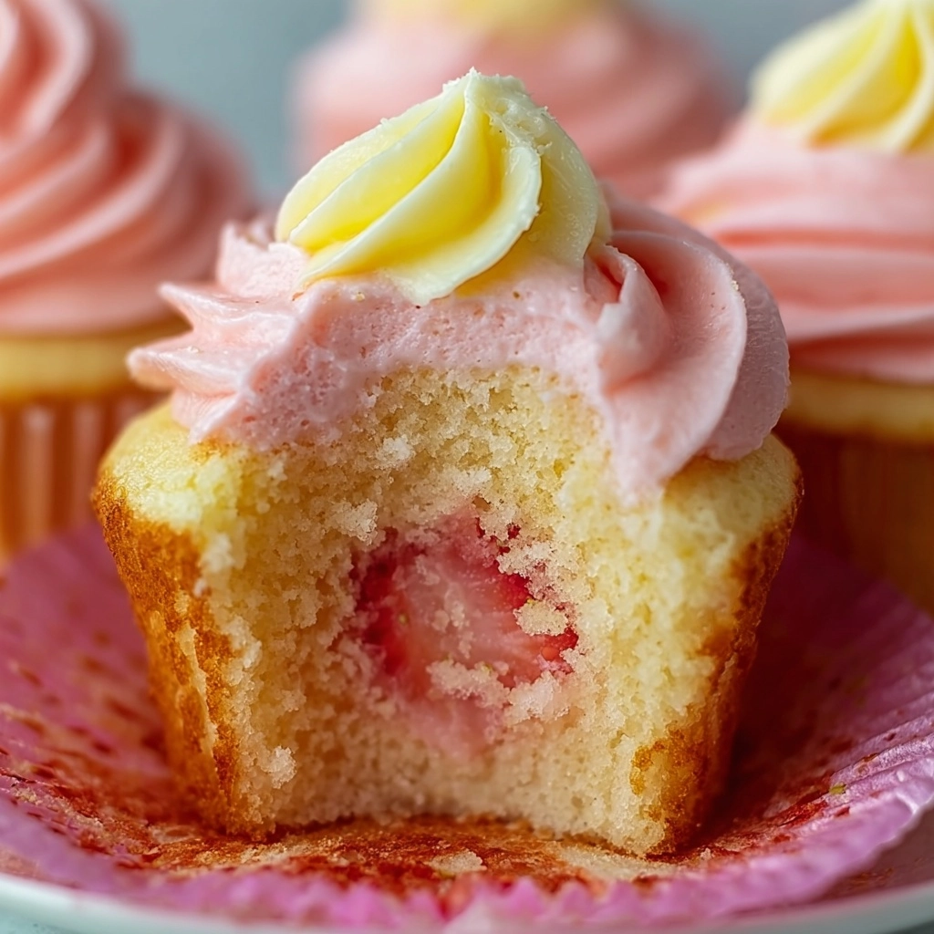 Strawberry Lemonade Cupcakes Recipe