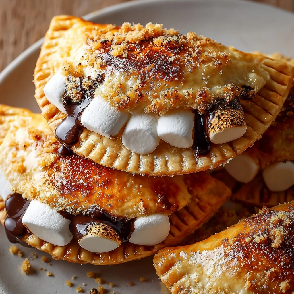 Air Fryer S'mores Hand Pies Recipe - Recipe Image