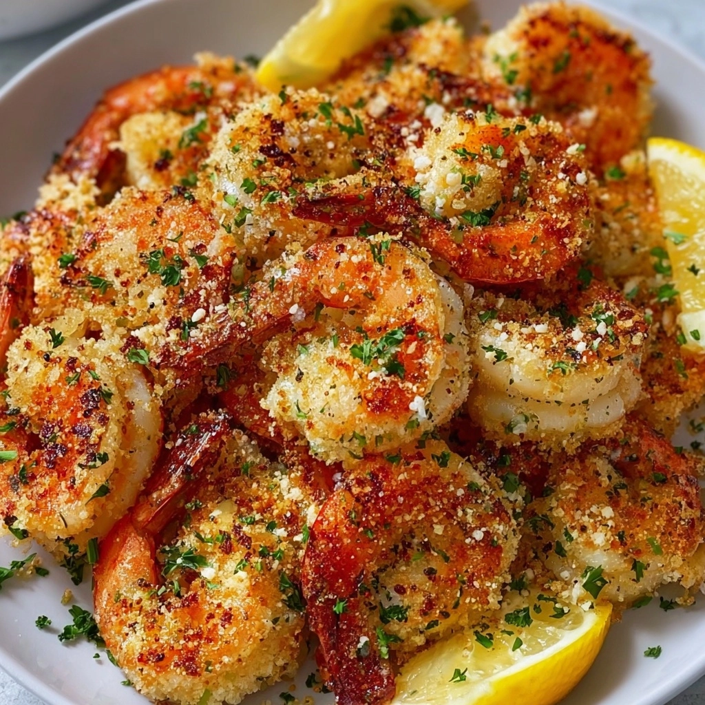 Air Fryer Garlic Parmesan Shrimp Recipe - Recipe Image