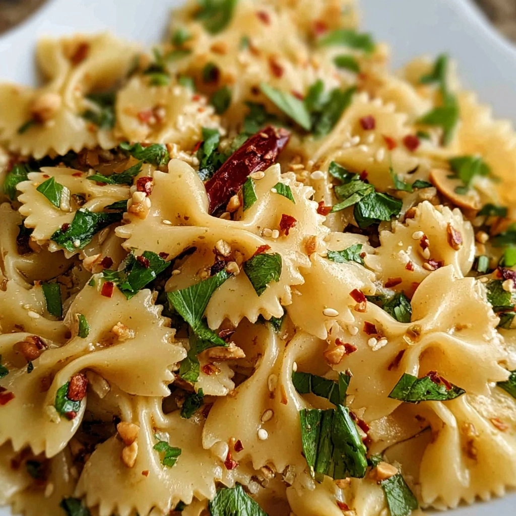 Spicy Thai Pasta Salad Recipe - Recipe Image