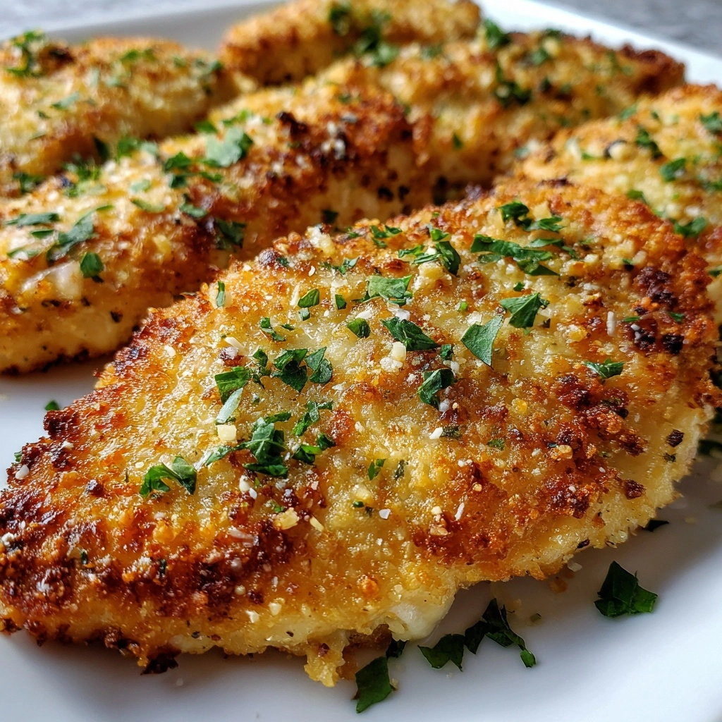 Baked Garlic Parmesan Chicken Recipe