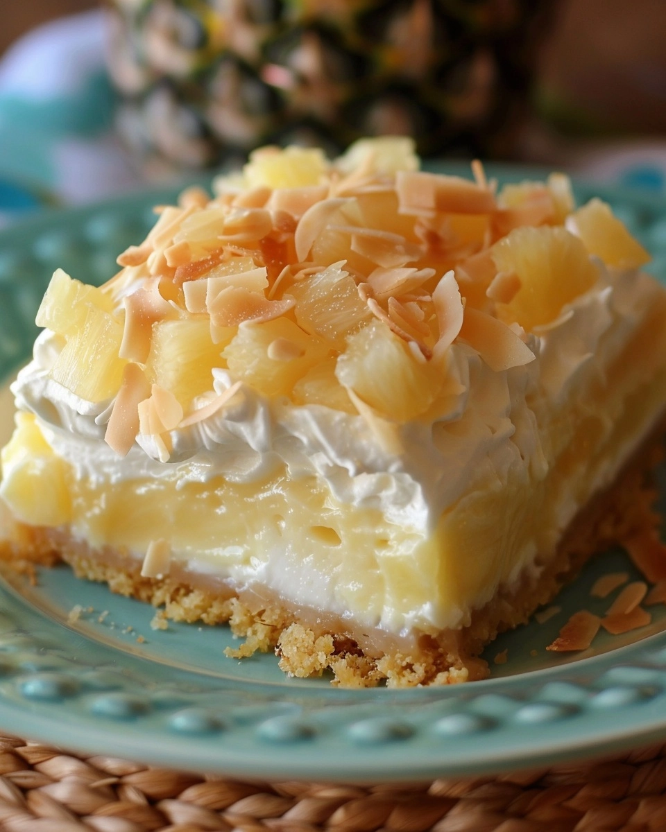 Pineapple Coconut Cheesecake Delight Recipe