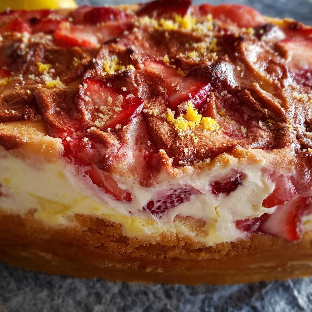 Strawberry Lemonade Cheesecake Delight Recipe