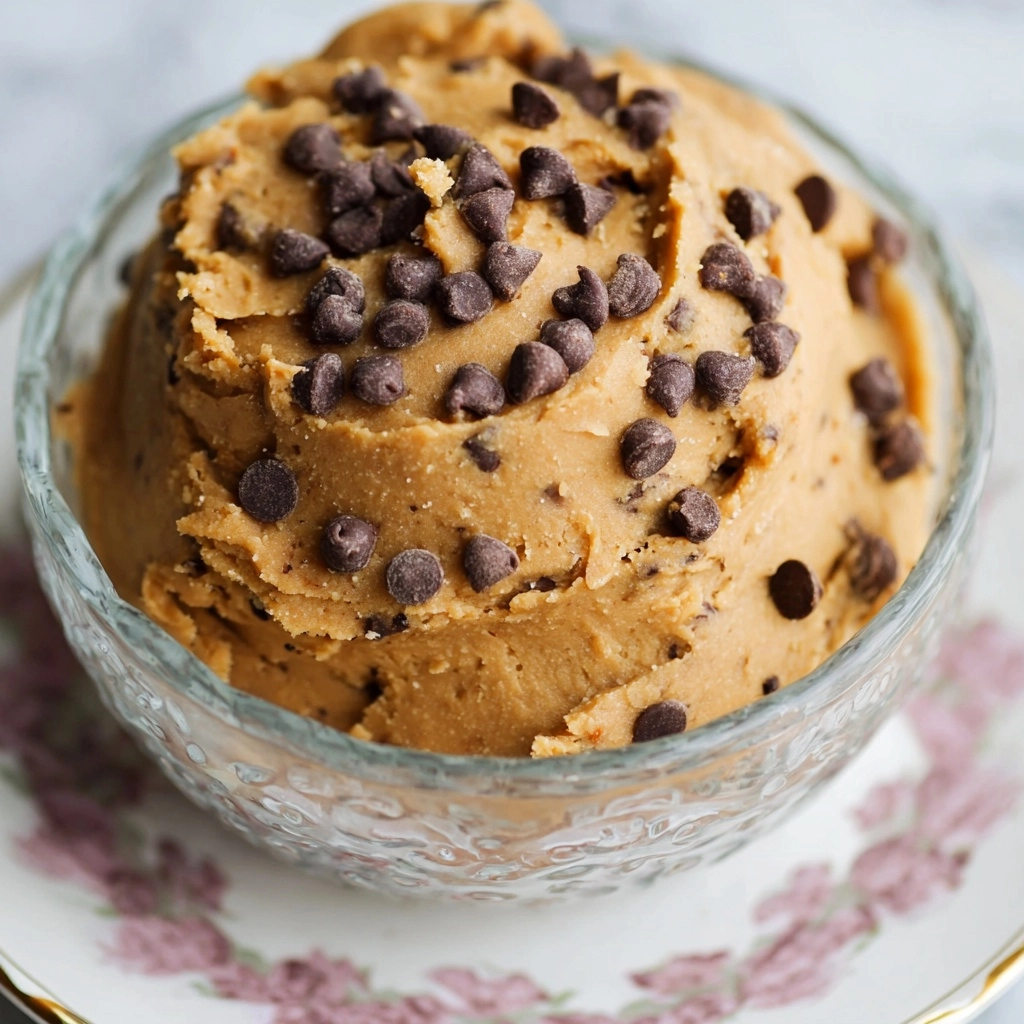 Chickpea Chocolate Chip Cookie Dough Recipe