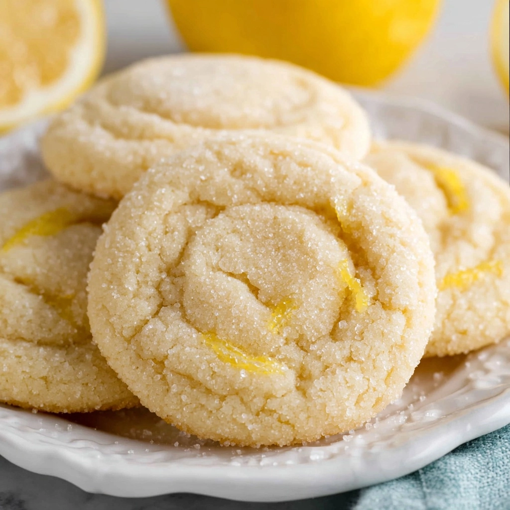 Lemon Sugar Cookies Recipe