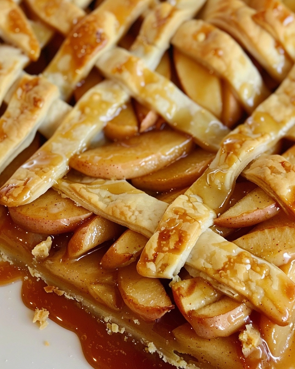 Caramel Apple Slab Pie Recipe