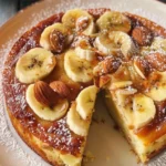 Banana & Almond Cake Recipe