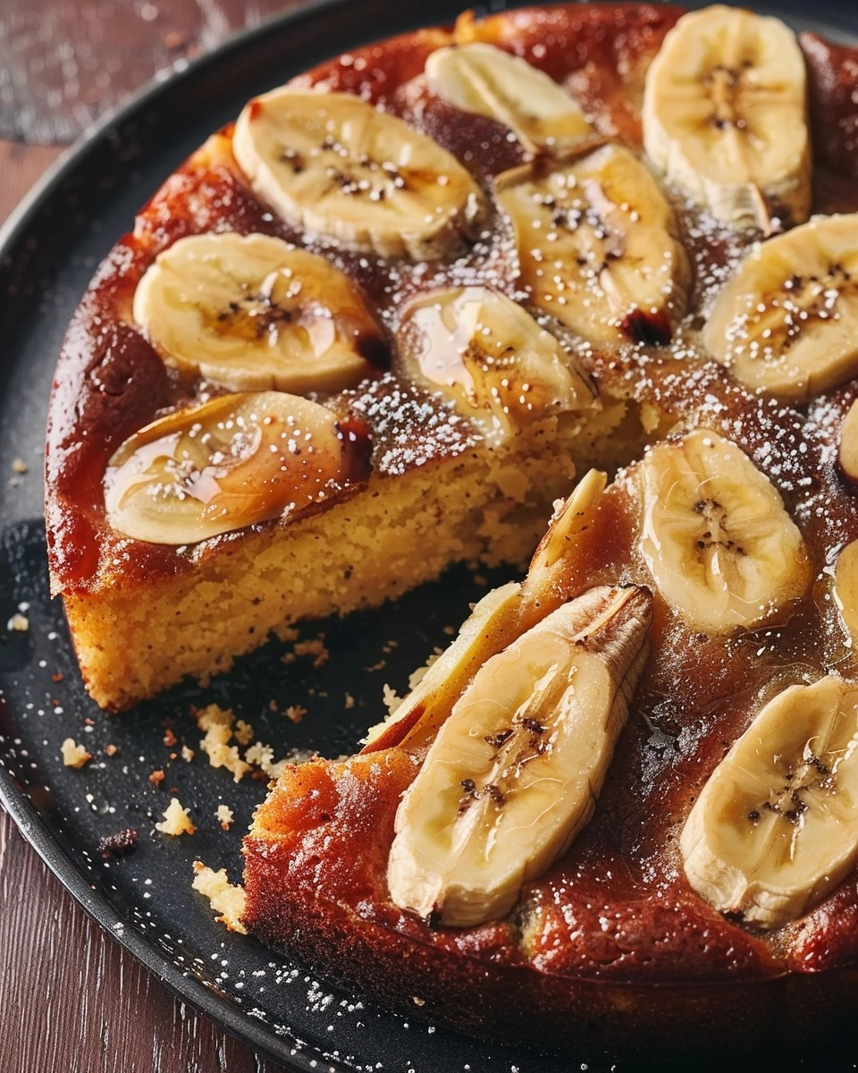 Banana & Almond Cake Recipe - Recipe Image