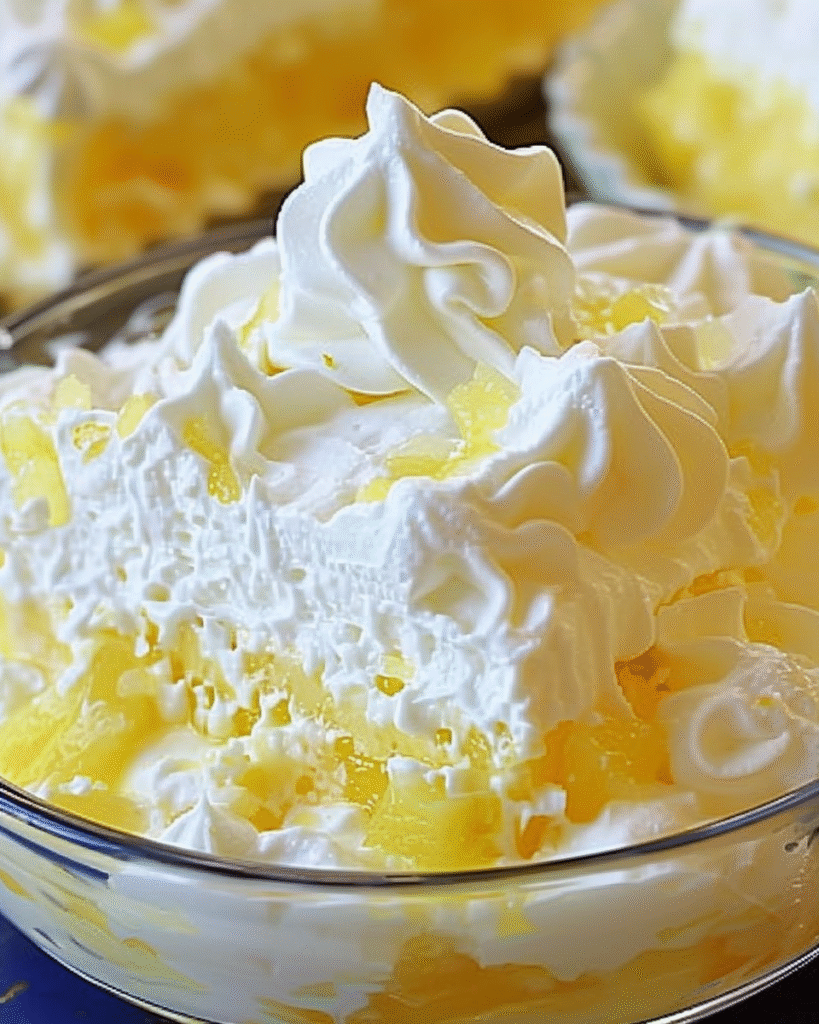 Lemon Fluff Dessert Recipe