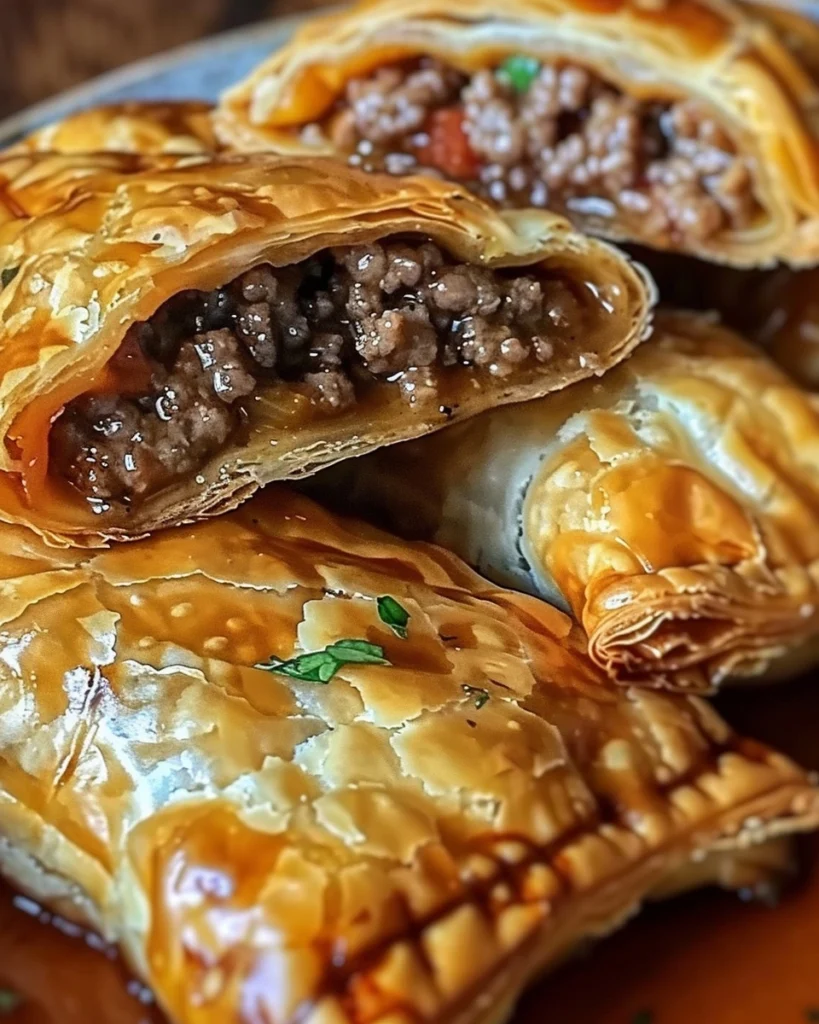 Crispy Meat Pies Recipe
