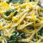 Lemon Ricotta Pasta with Spinach Recipe