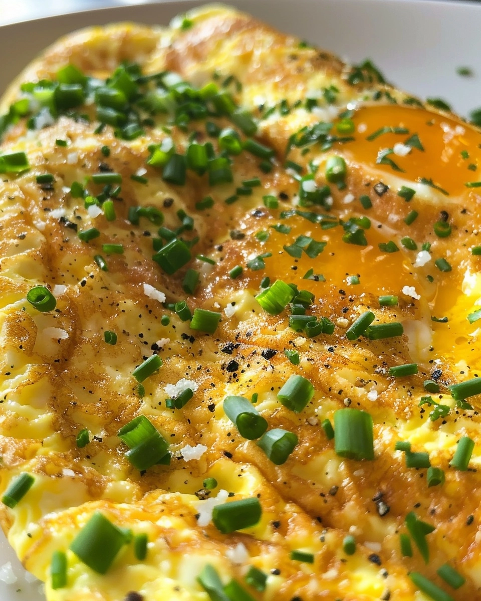 Rice Paper Omelet Recipe - Recipe Image