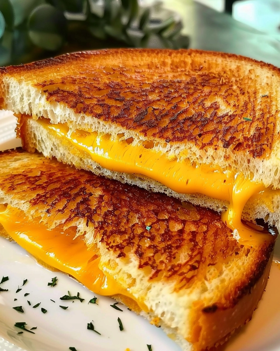 Air Fryer Grilled Cheese Recipe - Recipe Image