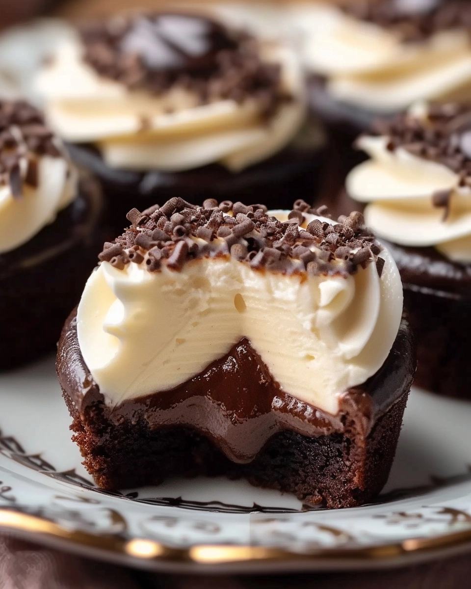 Cream-Filled Chocolate Dream Cakes Recipe - Recipe Image