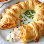 Buffalo Chicken Crescent Ring Recipe