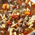 Hamburger Noodle Soup Recipe