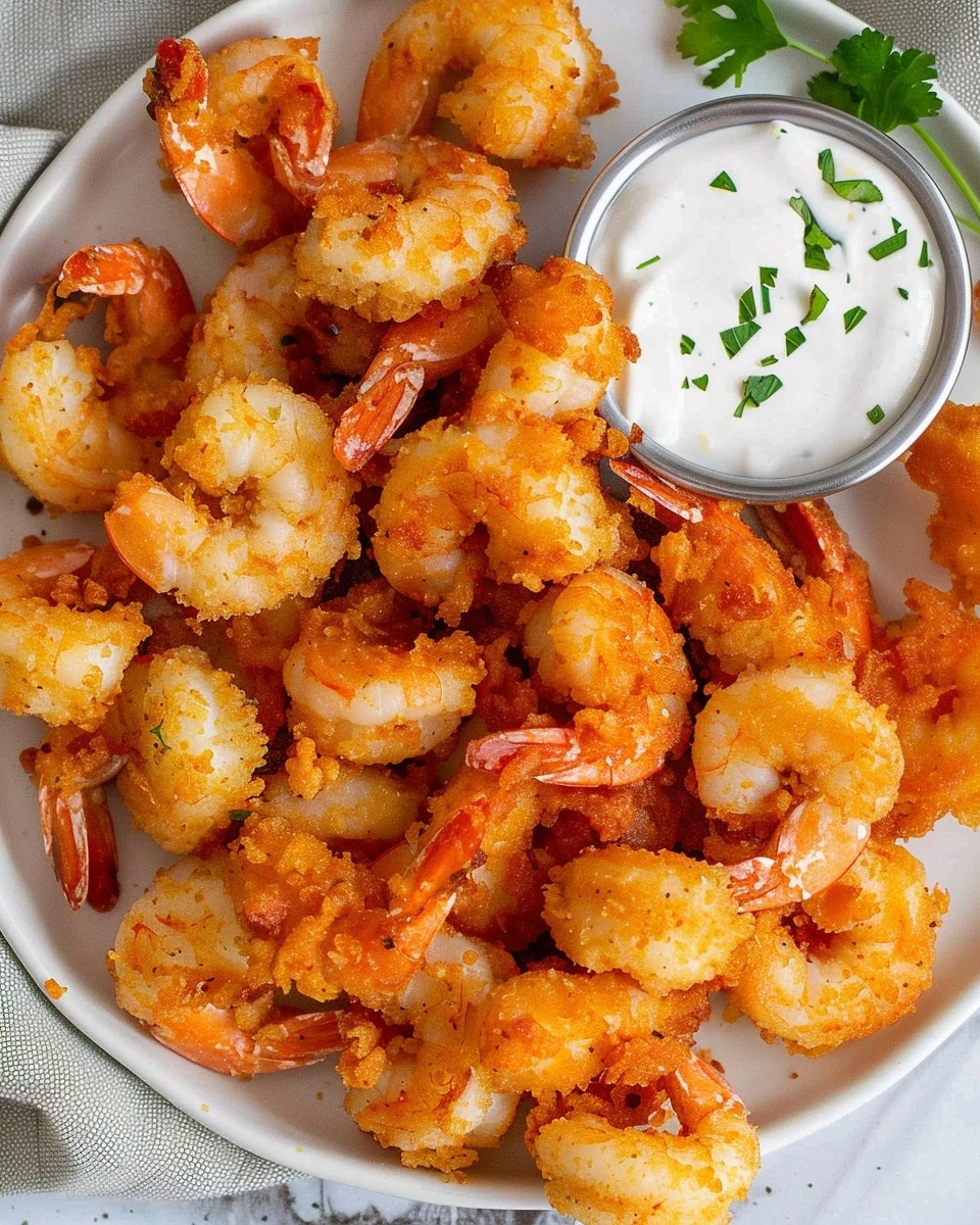 Air Fryer Popcorn Shrimp Recipe - Recipe Image