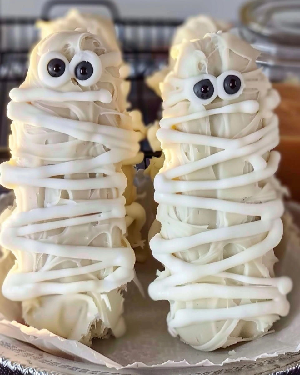 Halloween Mummy Cookies Recipe