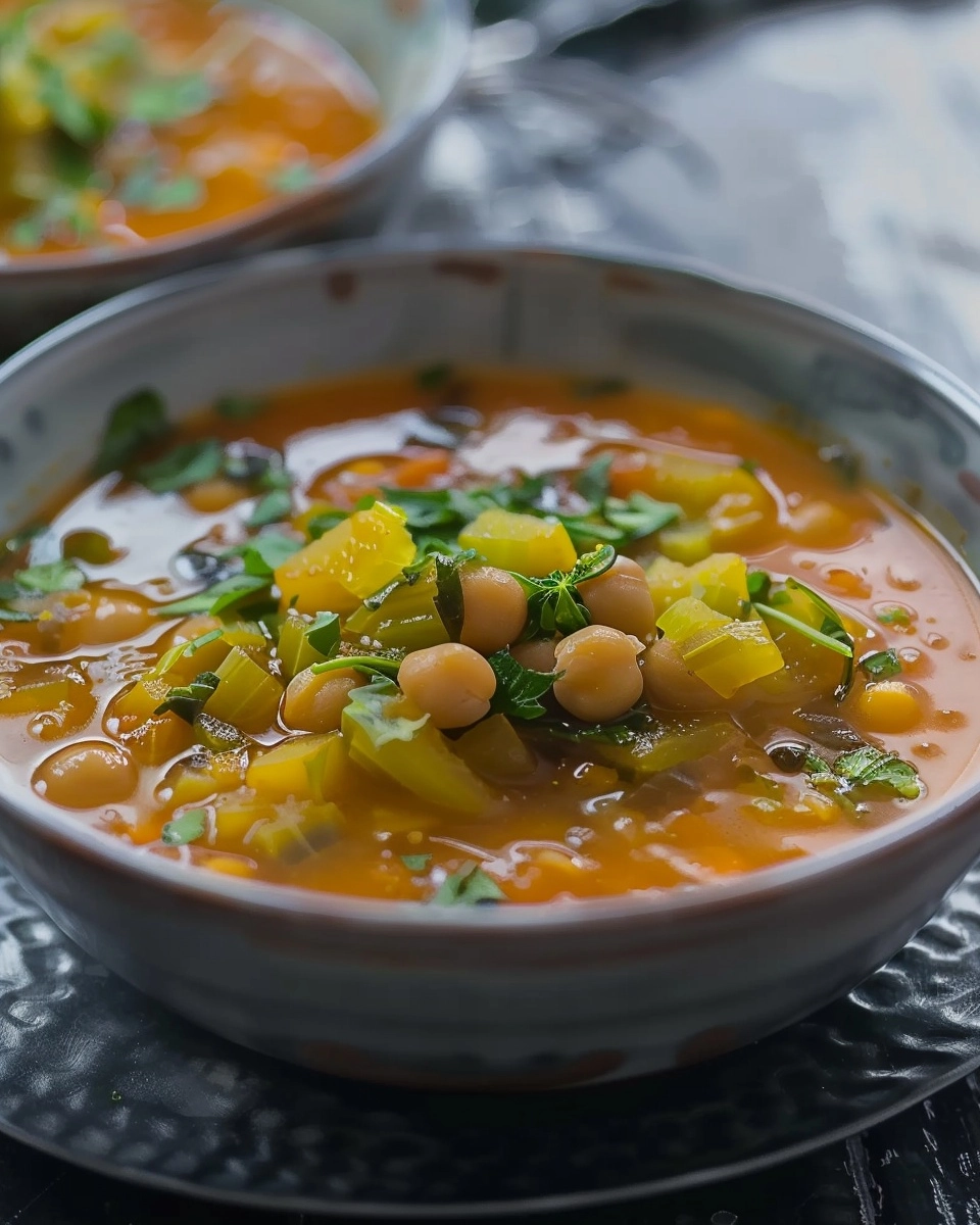 Chickpea Cabbage Soup Recipe - Recipe Image