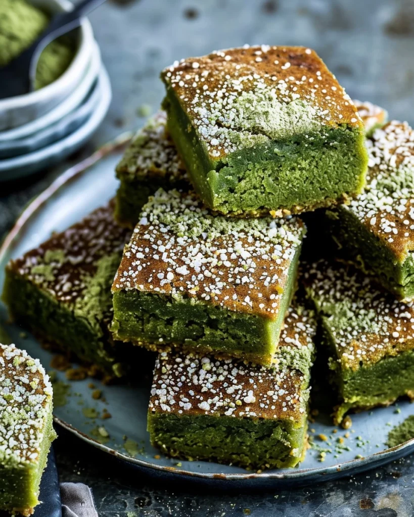 Matcha Mochi Cake Recipe