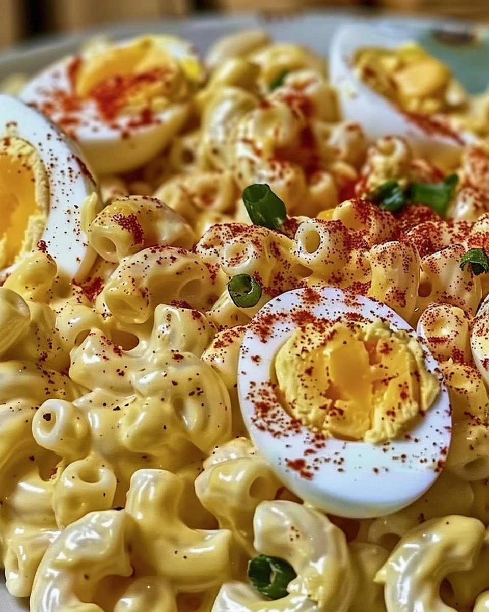 Deviled Egg Macaroni Salad Recipe
