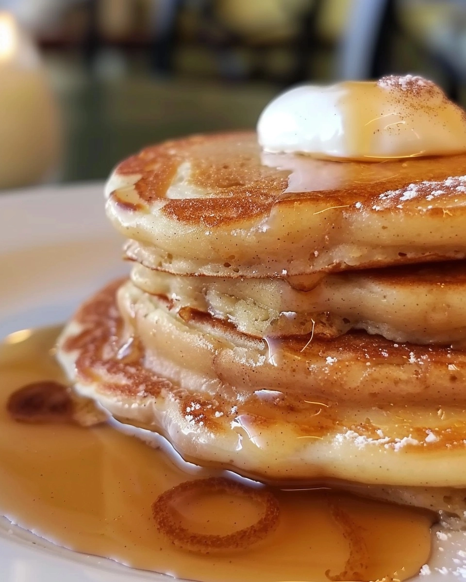 Brown Sugar & Cinnamon Swirl Pancakes Recipe - Recipe Image