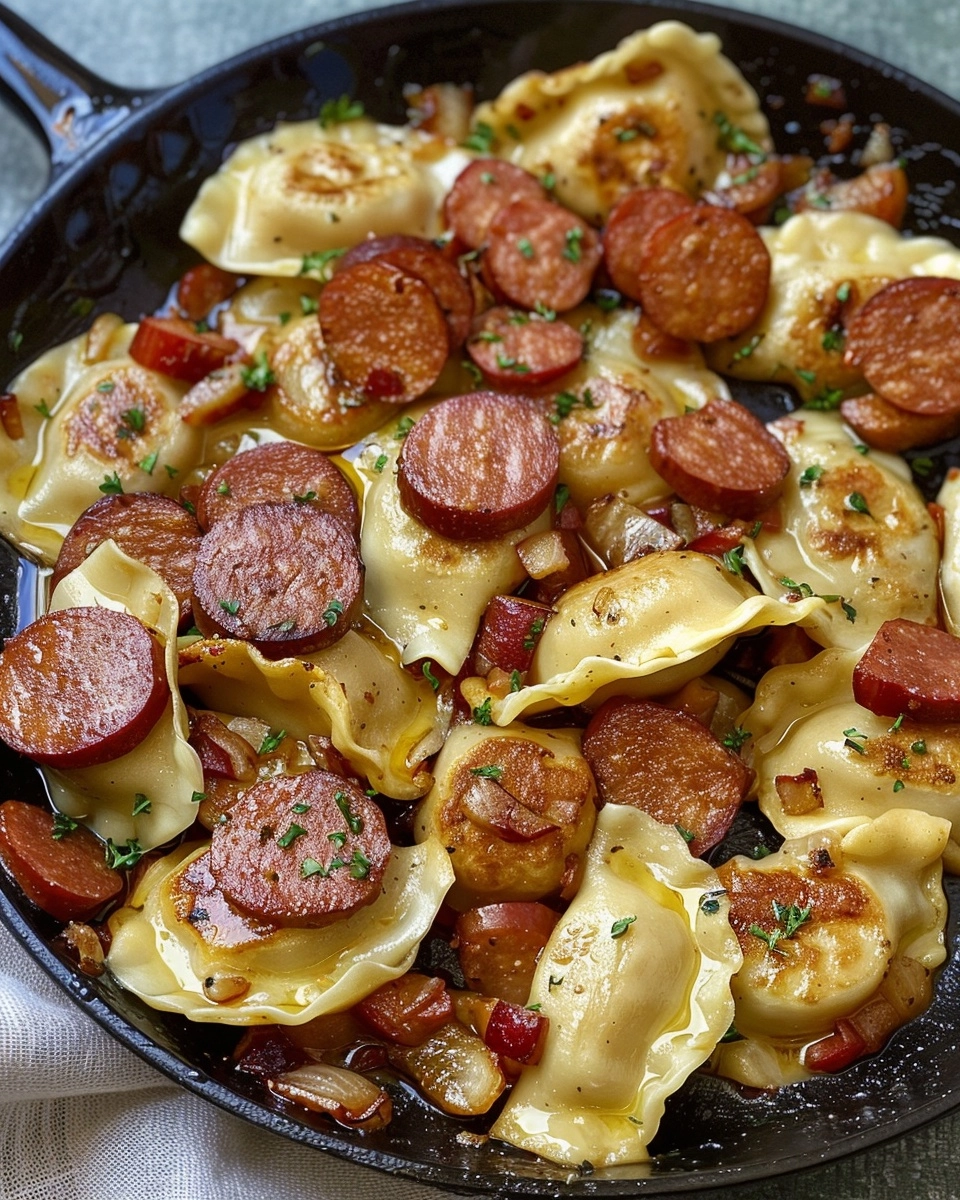 Pierogies and Kielbasa Recipe