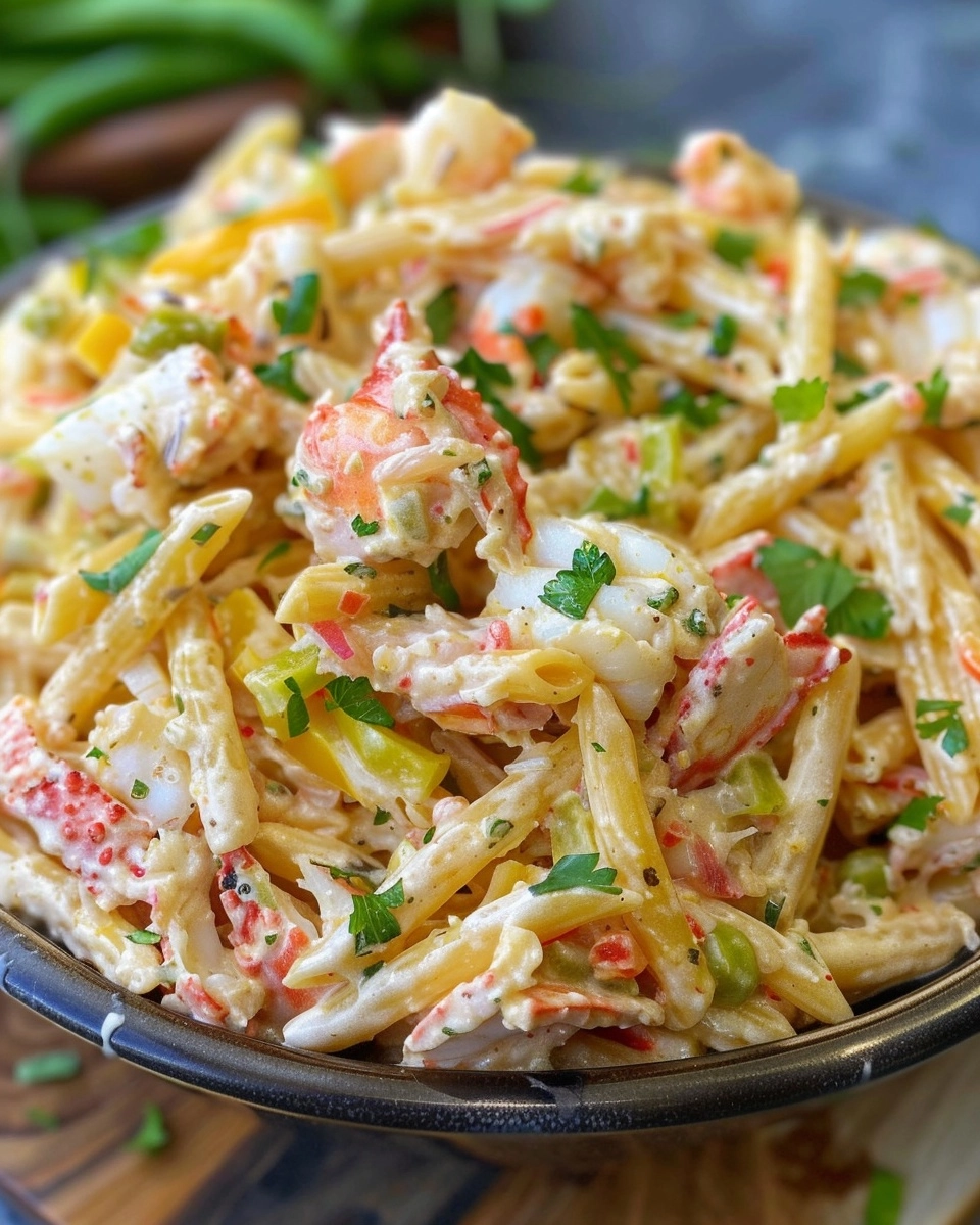 Bayou Breeze Cajun Crab Pasta Salad Recipe - Recipe Image