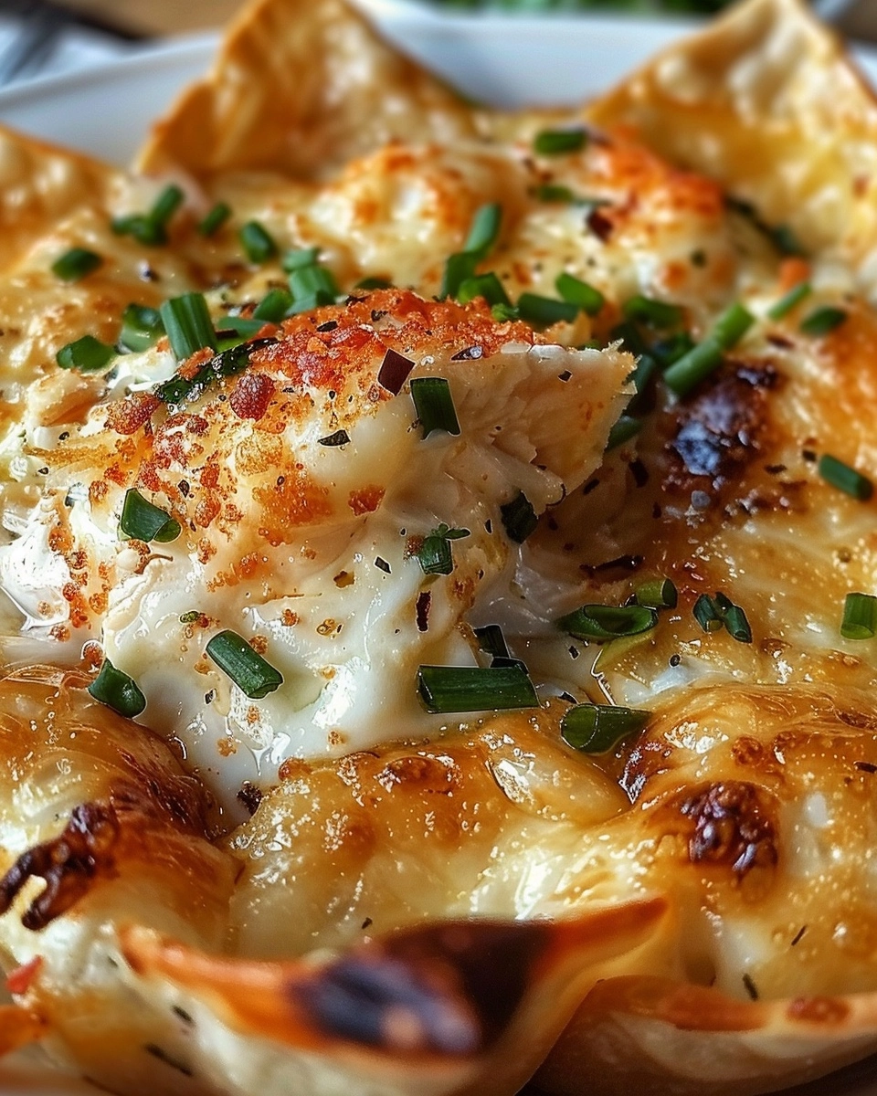 Irresistible Hot Crab Rangoon Dip Recipe - Recipe Image