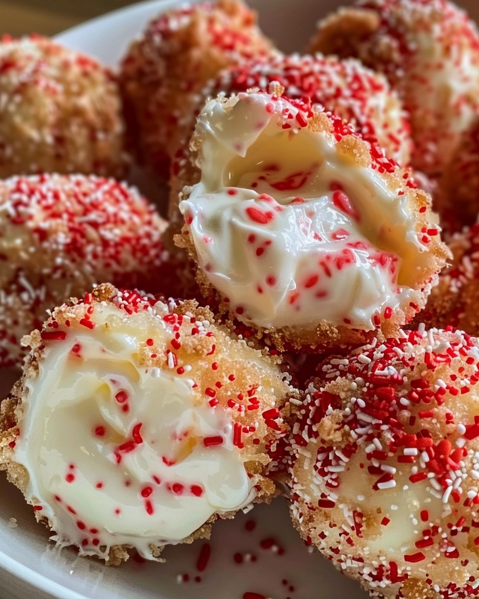 Strawberry Crunch Cheesecake Bites Recipe - Recipe Image