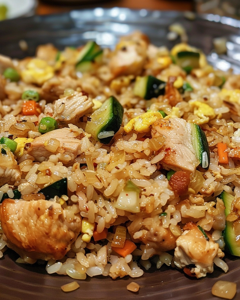 Hibachi Chicken Fried Rice Recipe - Recipe Image