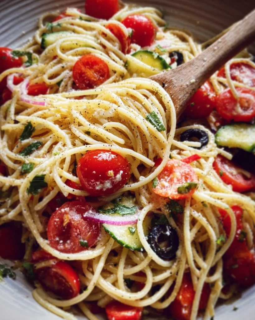 California Spaghetti Salad Recipe