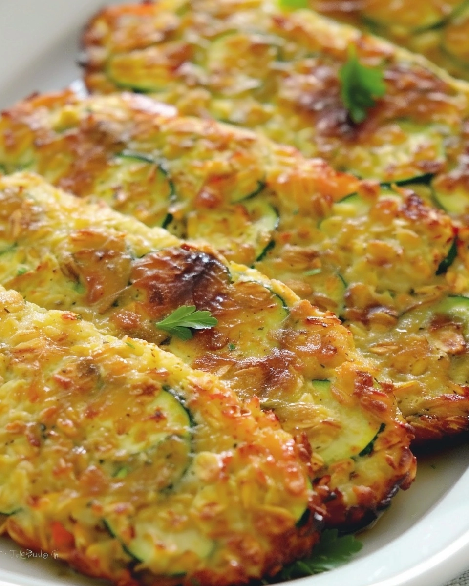Healthy Zucchini Oatmeal Patties Recipe