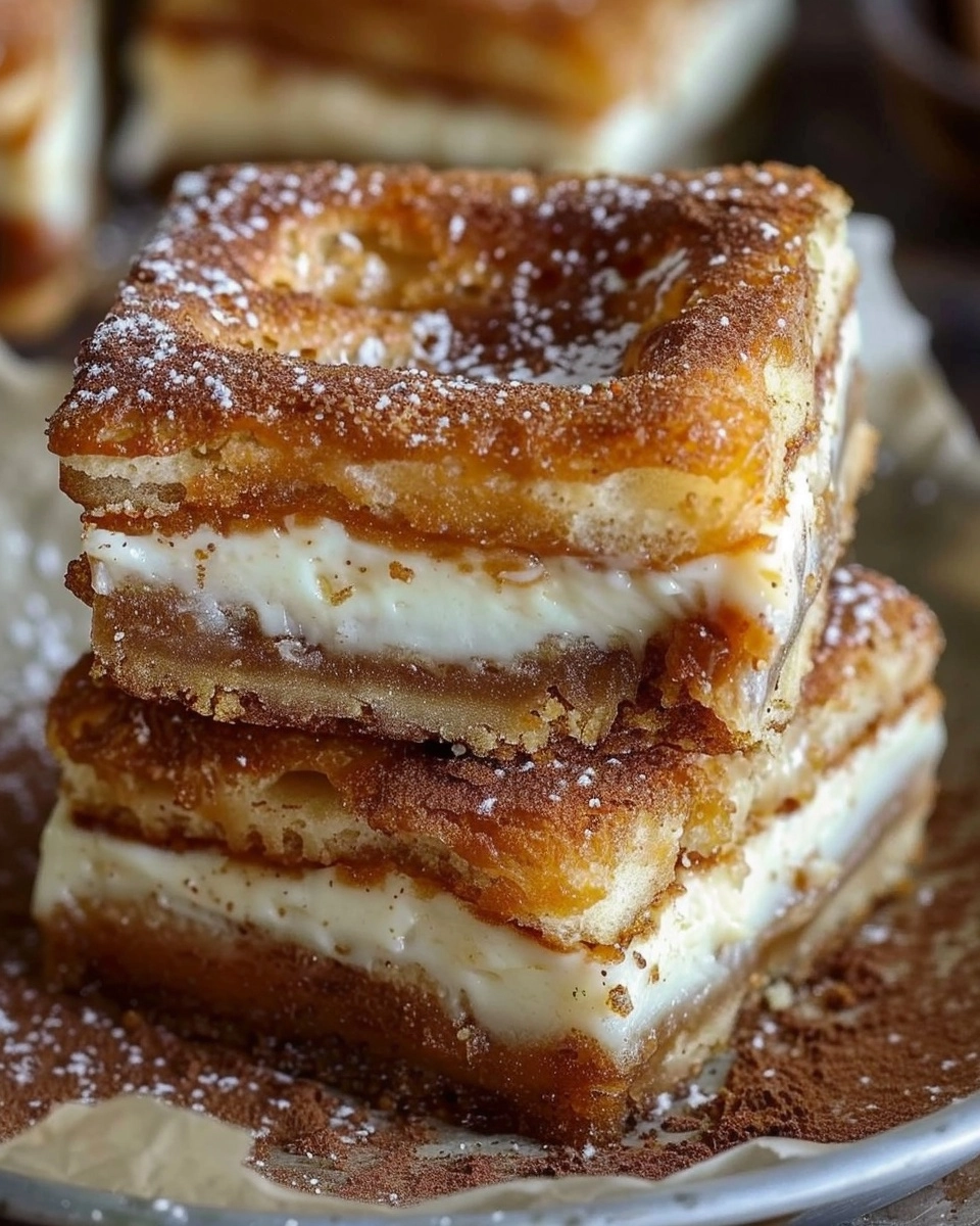 Churro Cheesecake Bars Recipe