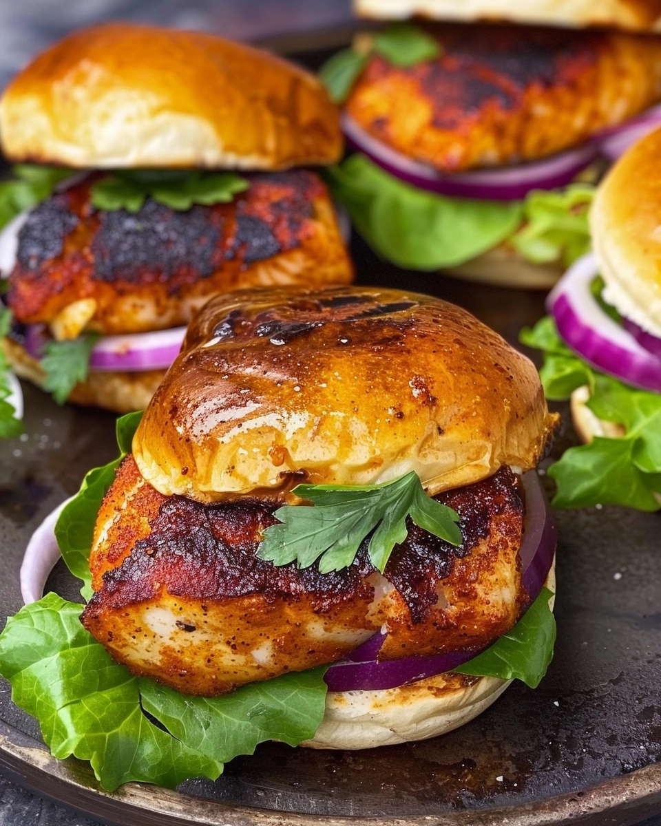 Blackened Fish Sliders Recipe - Recipe Image