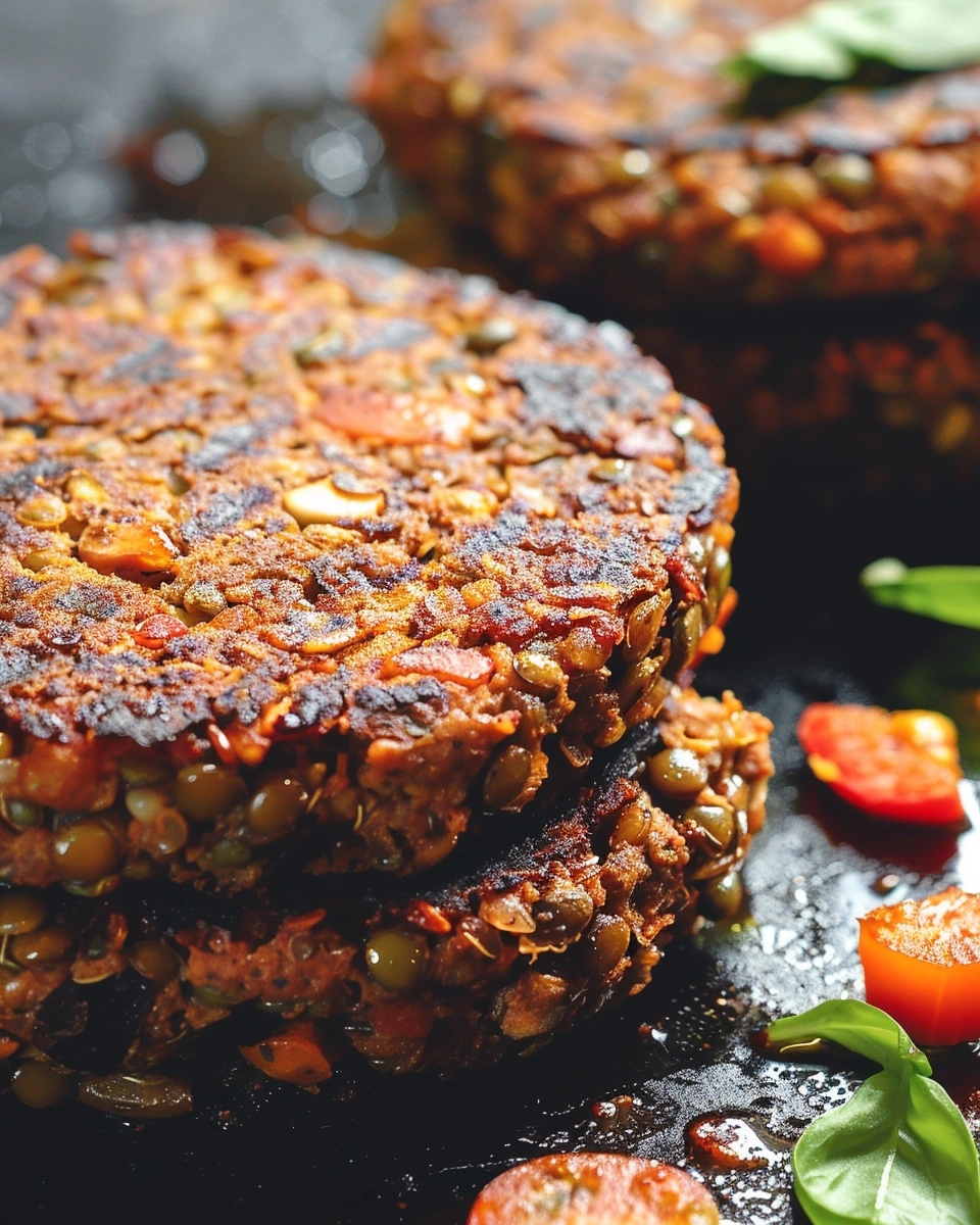 Lentil Burgers Recipe - Recipe Image