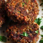 Mushroom Lentil Sausages Recipe