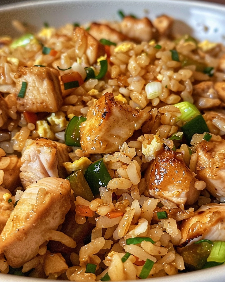 Hibachi Chicken Fried Rice Recipe