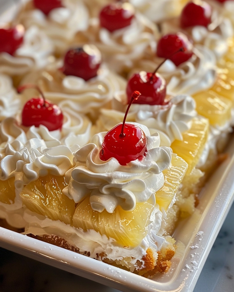 Juicy Pineapple Heaven Cake Recipe