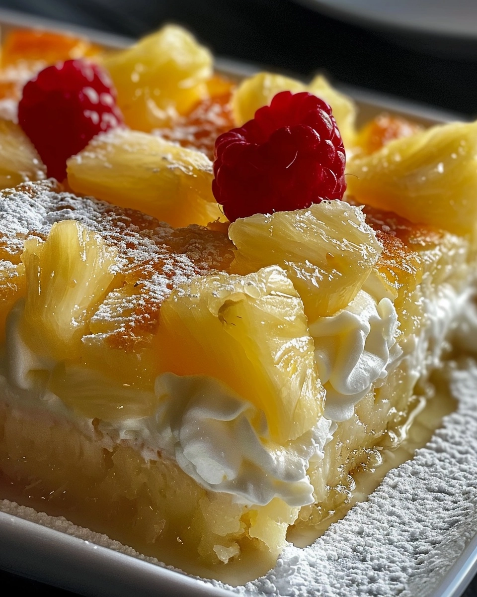 Juicy Pineapple Heaven Cake Recipe - Recipe Image