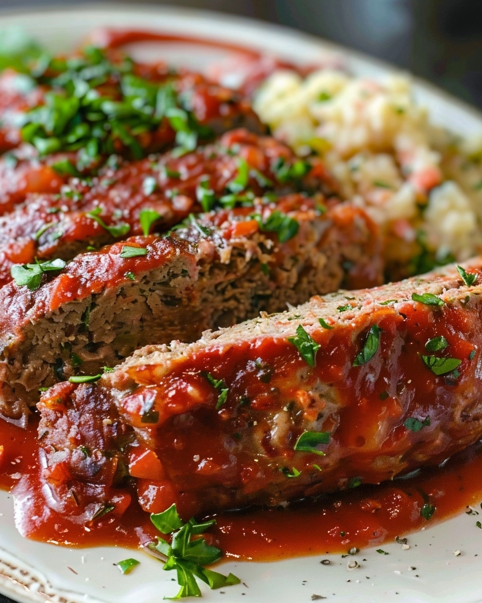 Italian Meatloaf Recipe - Recipe Image