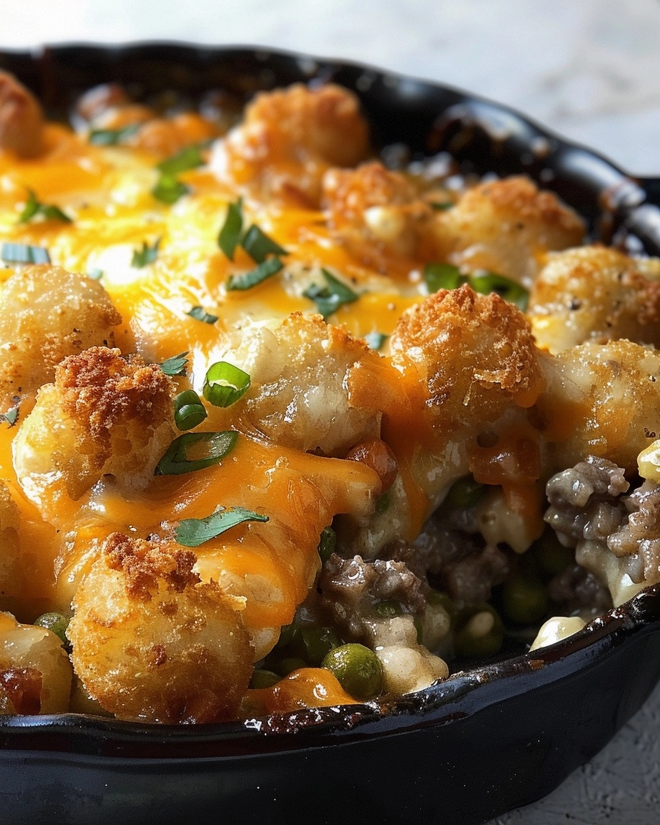 Easy Tater Tot Casserole Recipe