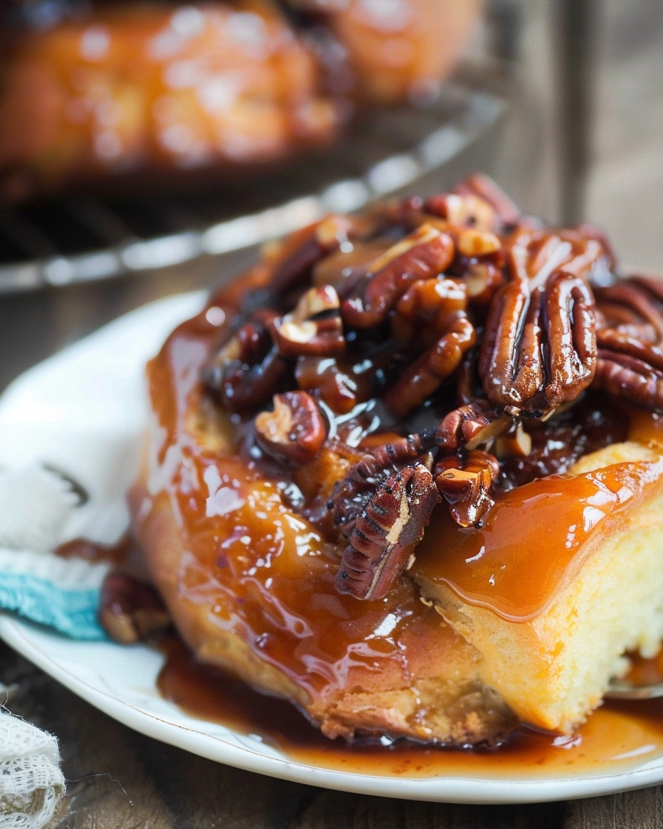 Maple Pecan Sticky Buns Recipe - Recipe Image