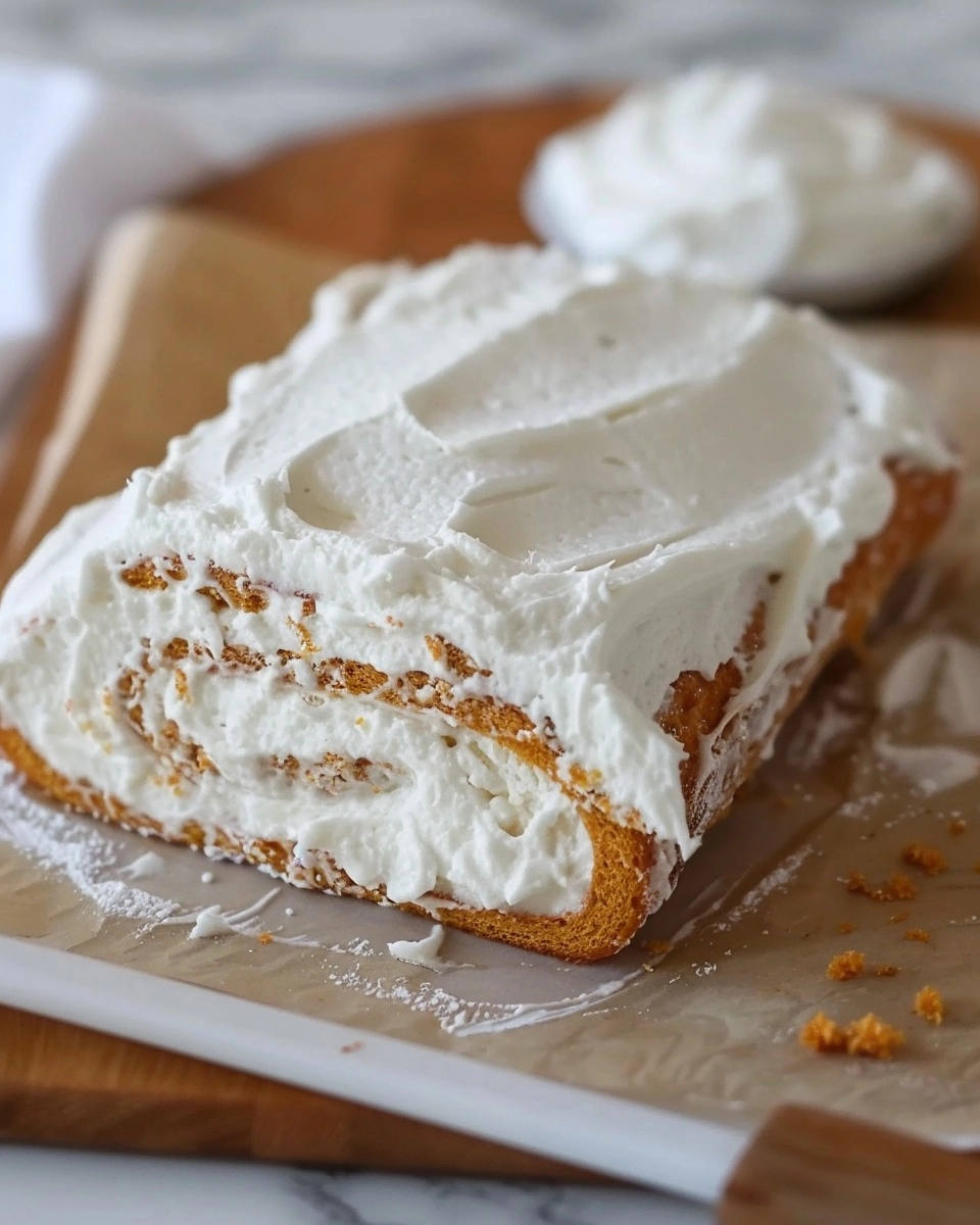 Homemade Pumpkin Roll Cake Recipe - Recipe Image
